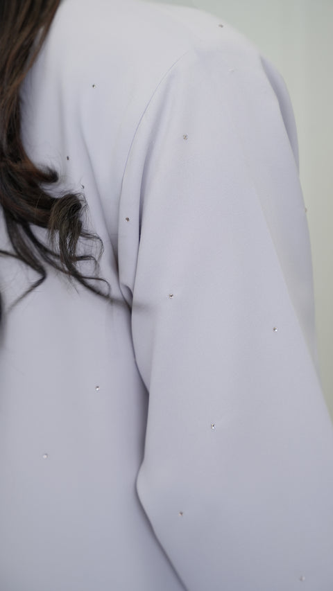 Ayazma Cool Grey Abaya