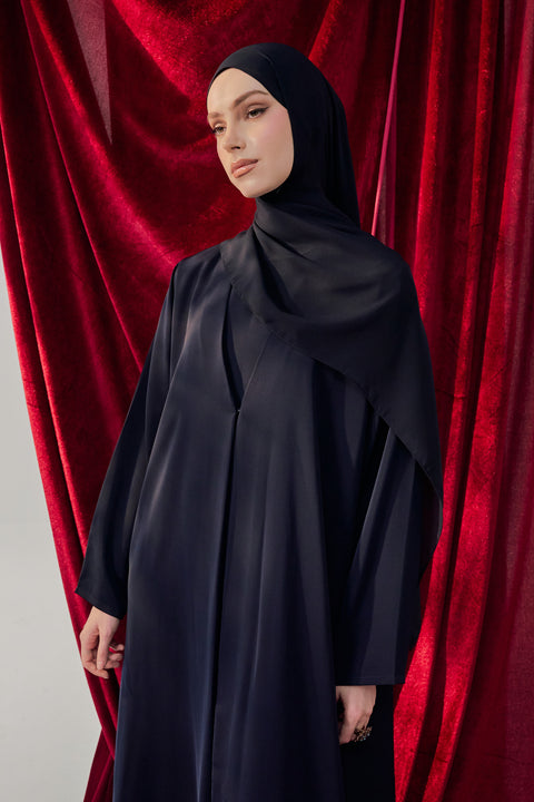 Korean Nidha Betty Midnight Blue Abaya