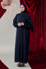 Korean Nidha Betty Midnight Blue Abaya