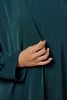Korean Nidha Betty Emerald Green Abaya