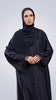 Korean Nidha Badin Midnight Blue Abaya