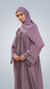 Korean Nidha Badin Woodrose Abaya