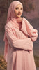Korean Nidha Balkash Pink Abaya