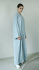 Korean Nidha Balkash Powder Blue Abaya