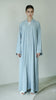 Korean Nidha Balkash Powder Blue Abaya