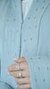 Korean Nidha Balkash Powder Blue Abaya