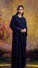 Soft Lace Basirah Blue Abaya