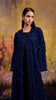 Soft Lace Basirah Blue Abaya