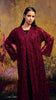 Soft Lace Basirah Red Abaya