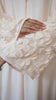 Korean Nidha Cairo Ivory Peach Abaya