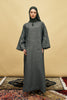 Celine Pure Linen Dress in Moss Green