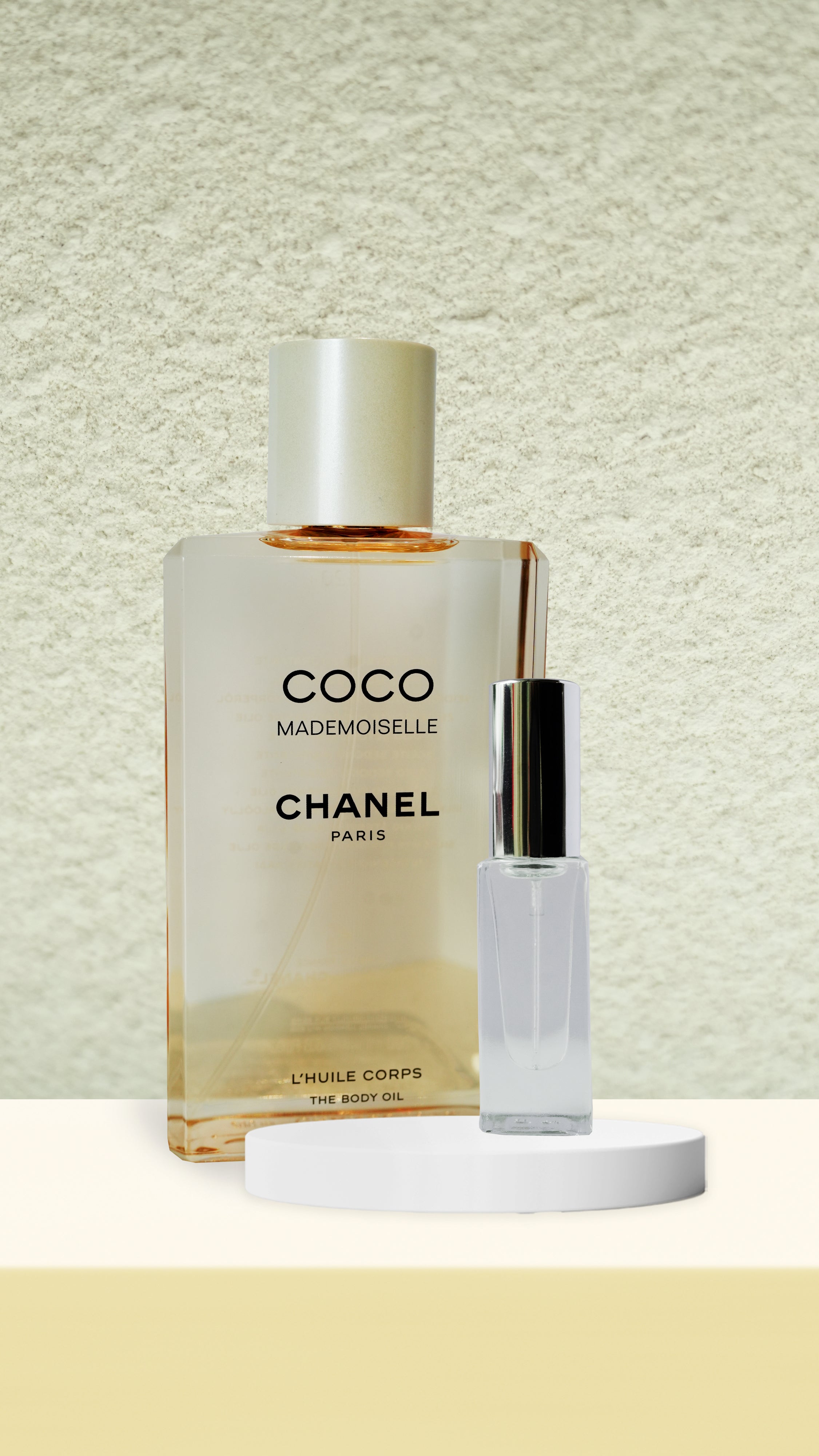 coco chanel oil spray