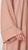 Korean Nidha Crochet Milk Tea Abaya