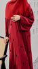 Korean Nidha Cahaya Chili Red Abaya