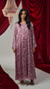Velvet Chiffon Camardi Dusty Purple Abaya