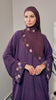 Korean Zoom Camellia Raisin Abaya