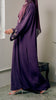 Korean Zoom Camellia Raisin Abaya