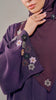 Korean Zoom Camellia Raisin Abaya