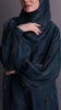 Korean Organza Karama Dark Teal Green Abaya
