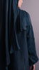 Korean Organza Karama Dark Teal Green Abaya