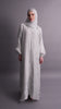 Korean Organza Karama Limestone Abaya