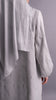 Korean Organza Karama Limestone Abaya