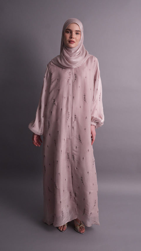 Karama Pink Mauve Abaya
