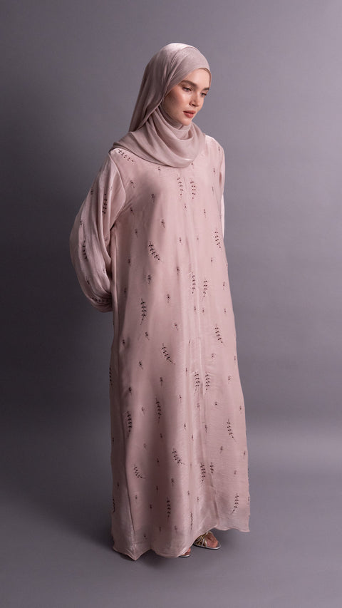 Karama Pink Mauve Abaya