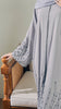 Korean Nidha Cirali Granite Grey Abaya