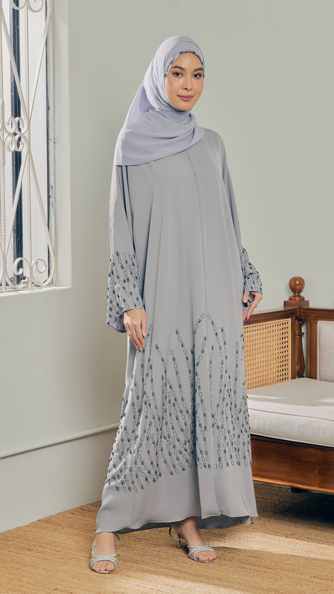 Cirali Granite Grey Abaya