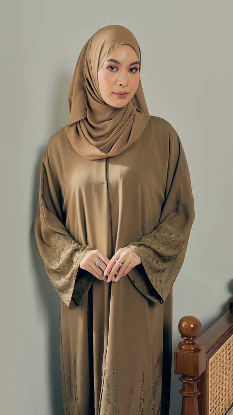 Cirali Olive Green Abaya