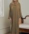 Cirali Olive Green Abaya