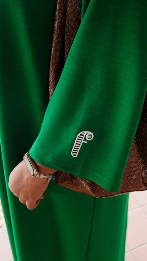 Comfort Fun Green Dress