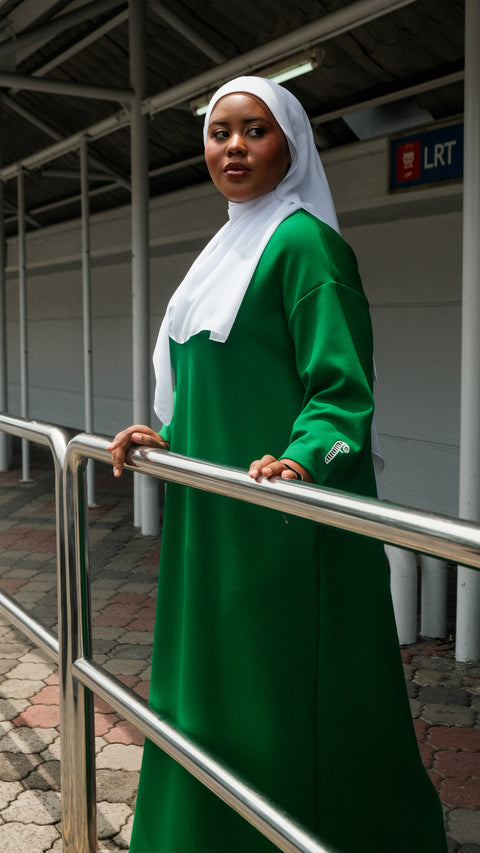 Comfort Fun Green Dress