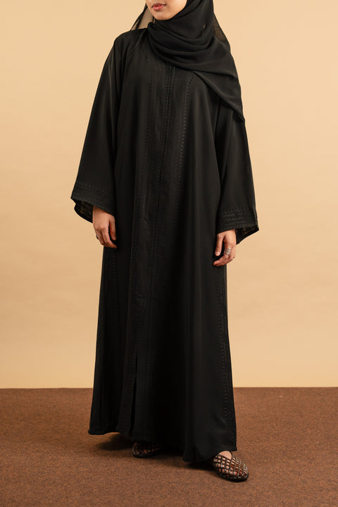 Dhahran Black Abaya