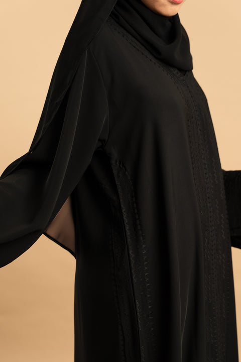 Dhahran Black Abaya