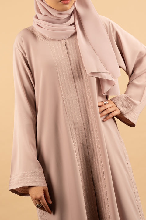 Dhahran Dusty Pink Abaya
