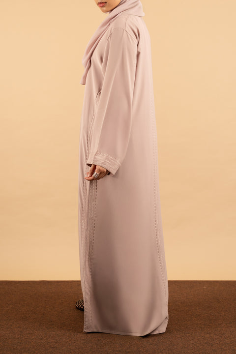 Dhahran Dusty Pink Abaya