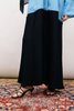 Dima Chiffon Polkadot Abaya in Dusty Denim