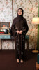 Korean Zoom Diraz Rich Brown Abaya