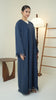 Korean Nidha Dalyan Midnight Blue Abaya