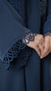 Korean Nidha Dalyan Midnight Blue Abaya