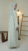 Korean Nidha Dalyan Mint Green Abaya