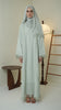 Korean Nidha Dalyan Mint Green Abaya