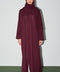 Dayana Burgundy Abaya