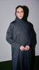 Cotton Linen Dayana Grey Abaya