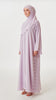 Korean Nidha Diba Blooming Lilac Abaya