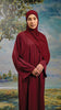 Korean Nidha Dilnaz Redberry Abaya