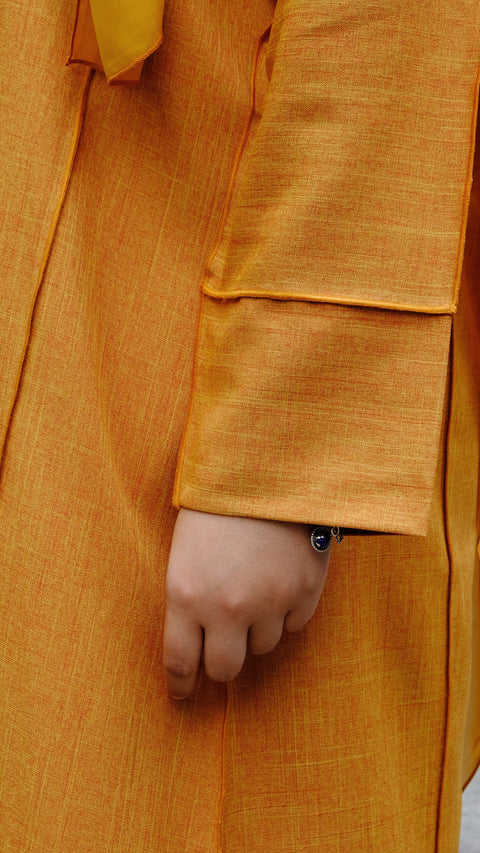 Dirar Tangerine Abaya