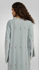 Korean Nidha Diyarba Dusty Blue Abaya